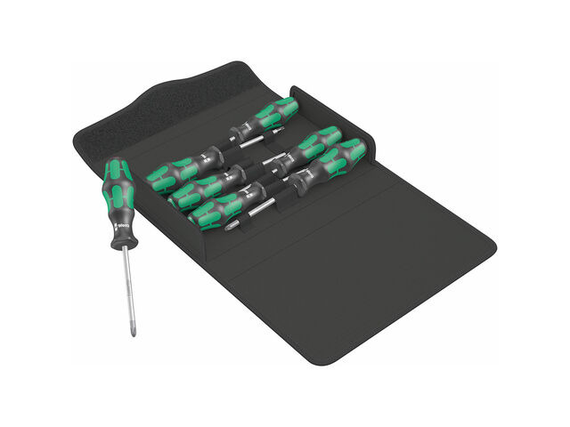 WERA TOOLS Kraftform 300/7 Screwdriver set click to zoom image