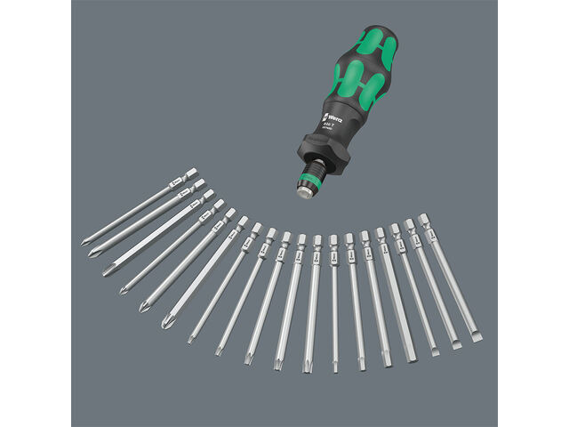 WERA TOOLS Turbo 1 Screwdriver Set 19pcs click to zoom image