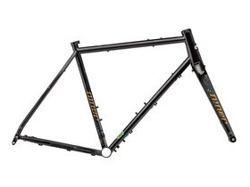 NINER BIKES RLT 9 Steel Frame and Carbon Fork Frameset Black and Bronze