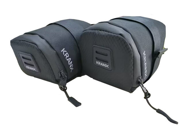 KRANX CYCLE PRODUCTS Dolomite Saddlebag in Black click to zoom image