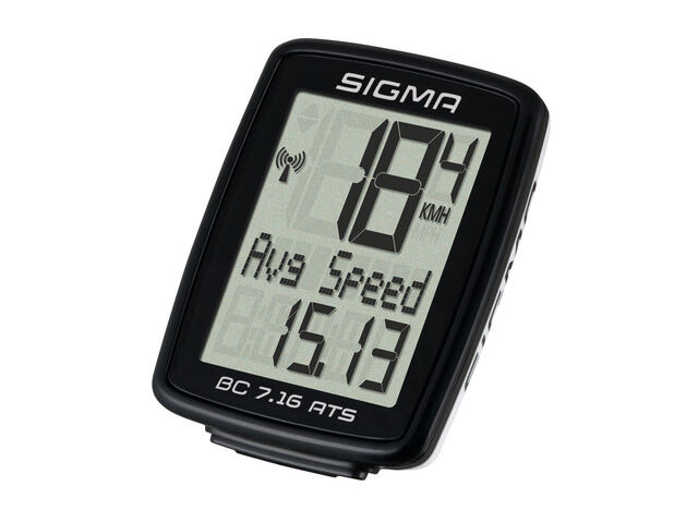 SIGMA BC 7.16 Cycle Computer Cycle ATS wireless click to zoom image