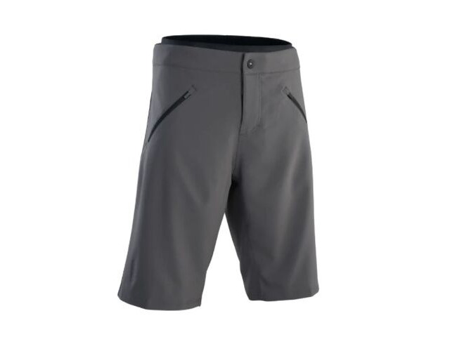 ION CLOTHING Bike Shorts Logo Plus in Grey click to zoom image