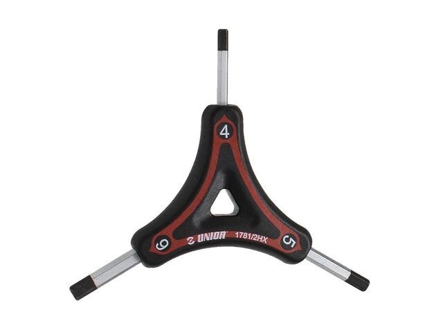 UNIOR Y Hex Wrench Red 4 X 5 X 6 click to zoom image
