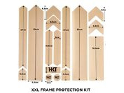 HKT XXL Frame Protection kit Clear 16 Piece 