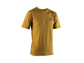 Leatt Core T Shirt 2026: Brass Brown