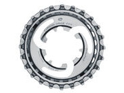 Gates Carbon Drive CDX Enviolo Sprocket for Nuvinci (Enviolo) N330, N360, N380 + Nuvinci Harmony and H-Sync Hub 24T 2024