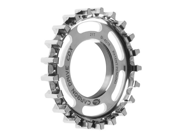 Gates Carbon Drive CDX Thread-On Sprocket suit Fixed/Single freeweheel hubs 21T click to zoom image