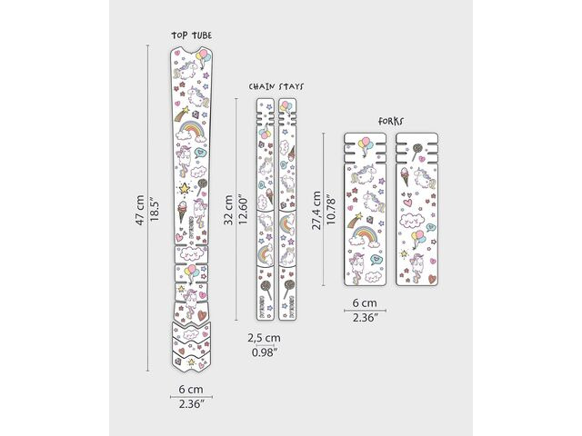 DYEDBRO Frame Protection - Kids - Unicorn click to zoom image