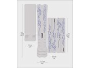 DYEDBRO Frame Protection - Lightning - e-Bike / Blue 