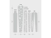 DYEDBRO Frame Protection - Old School Tattoo - White 