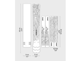 DYEDBRO Frame Protection - Stay Free - MTB / Black