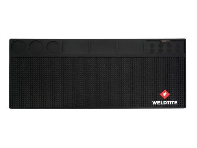 WELDTITE Rubber Workshop Mat with Magnets X-Large click to zoom image