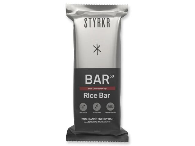 Styrkr BAR50 Dark Chocolate Chip Energy Bar 50g click to zoom image