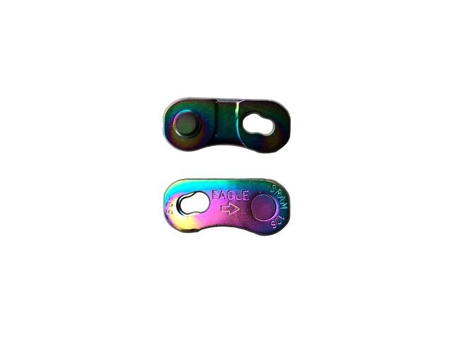 SRAM 12 Speed Eagle Powerlock Chain Links Rainbow (pair) click to zoom image