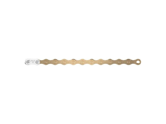 SRAM Chain S500 Eagle Drivetrain Solid Pin 126 Links Powerlock - Replaces X01 & Xx1: Gold 12 Speed click to zoom image