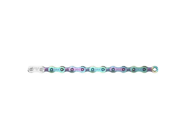 SRAM Chain S500 Eagle Drivetrain Solid Pin 126 Links Powerlock - Replaces X01 & Xx1: Rainbow 12 Speed click to zoom image