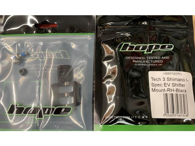 HOPE Tech 3 Shimano I-spec II and I-Spec EV Shifter Mount click to zoom image