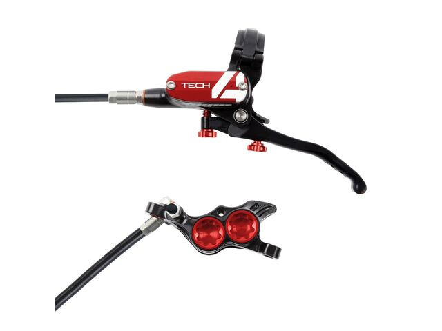 HOPE Tech 4 E4 in black-red with normal hose click to zoom image