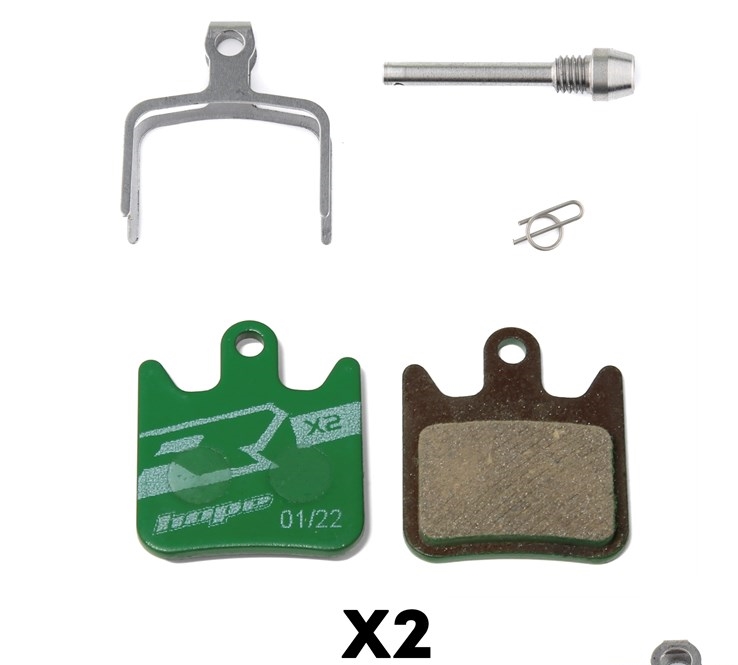Hope Brake Pads - Racing Compound Green (Pair) - High-Performance Disc Brake Pad Set