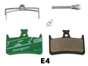 HOPE Pro - Race Racing Compound Green Pad Tech 3 - Tech 4 - E4 brake 