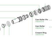 HOPE Tech 4 Master Cyclinder Piston Complete ( HBSP423C ) click to zoom image