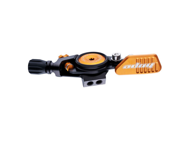 HOPE Seatpost Dropper Lever in Black - Orange click to zoom image