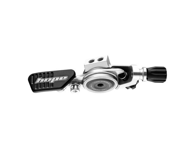 HOPE Dropper Post Lever Silver - Black click to zoom image
