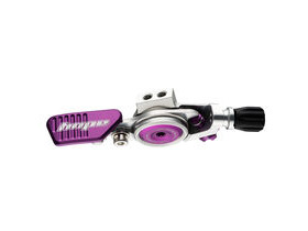 HOPE Dropper Post Lever Silver - Purple