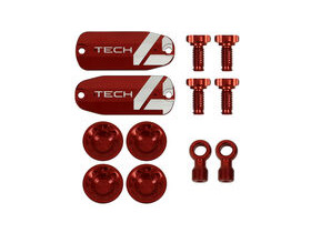 HOPE Tech 4 E4 Custom Kit - Pair - Red