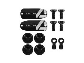 HOPE Tech 4 E4 Custom Kit - Pair - Black