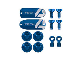 HOPE Tech 4 E4 Custom Kit - Pair - Blue