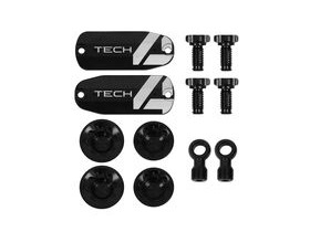 HOPE Tech 4 V4 Custom Kit - Pair - Black