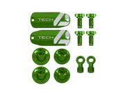 HOPE Tech 4 V4 Custom Kit - Pair - Green 