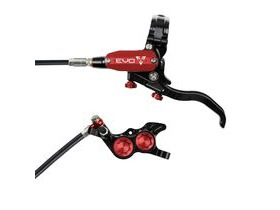HOPE Evo GR4 Black - Red Normal Hose