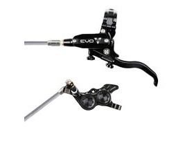 HOPE Evo GR4 Black - Black Braided Hose