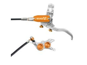 HOPE Evo GR4 Silver - Orange Normal Hose