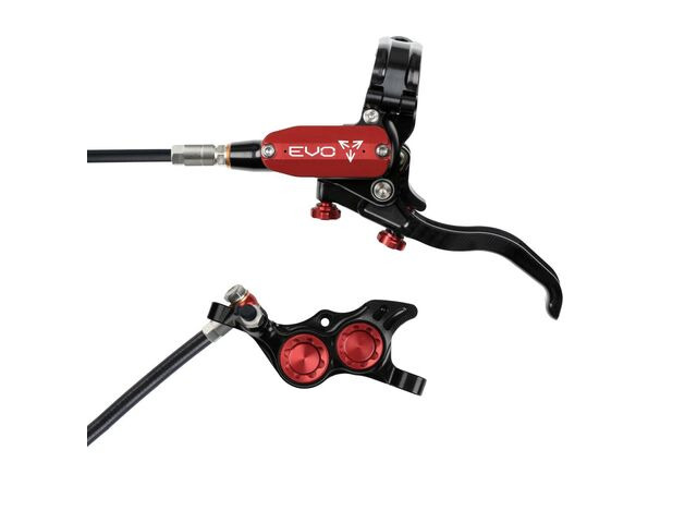 HOPE Evo TR4 Black - Red Normal Hose click to zoom image
