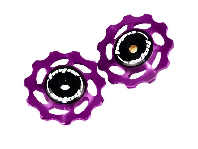 HOPE Jockey Wheels Purple 11T click to zoom image