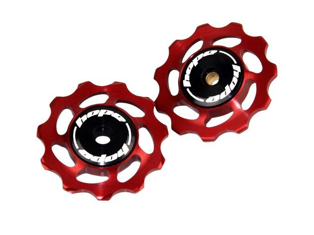 HOPE Jockey Wheels Red 11T click to zoom image