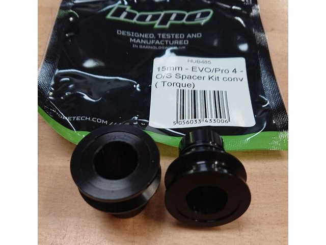 HOPE 15mm Pro 5 - Pro 4 - Pro 2 Evo Torque End Caps click to zoom image