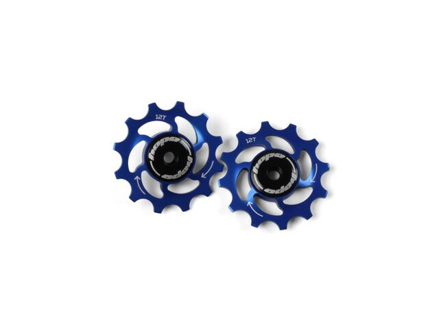 HOPE 13T Jockey Wheels Blue 12spd Shimano ( HJW004B ) click to zoom image