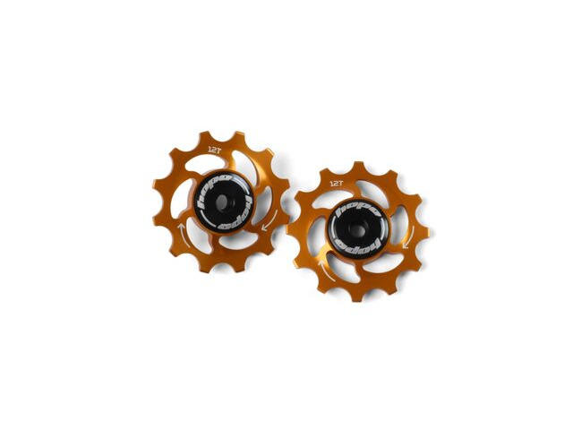 HOPE 13T Jockey Wheels Orange 12spd Shimano ( HJW004C ) click to zoom image