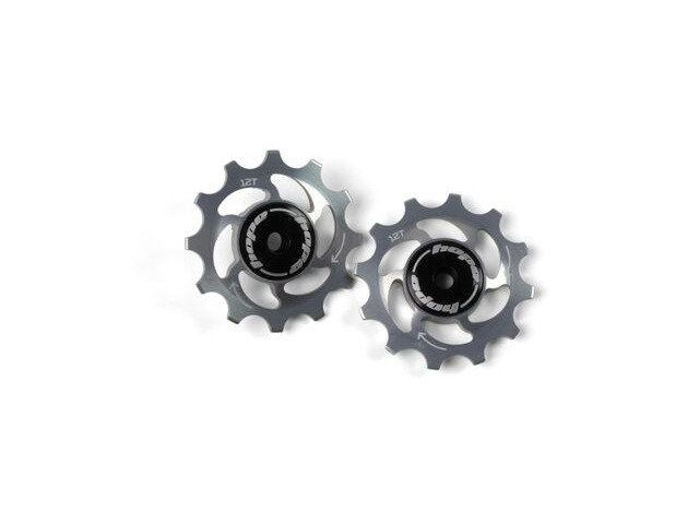 HOPE 12T Jockey Wheels Silver click to zoom image