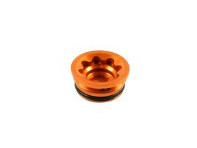 HOPE V4 Bore Cap Large in Orange