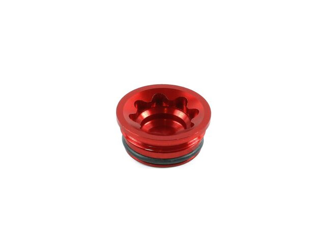 HOPE V4 Bore Cap Large in Red click to zoom image