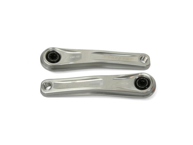 HOPE Ebike Cranks 155mm Silver Standard Offset click to zoom image