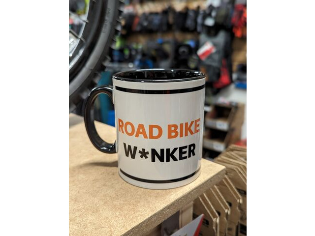 RUSH Road Bike W*nker Mug click to zoom image