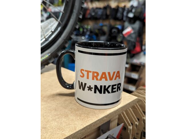 RUSH Strava W*nker Mug click to zoom image