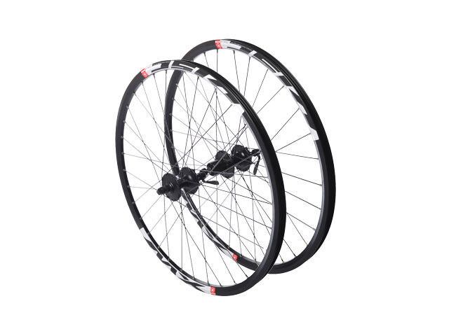 RUSH 26" QR Mountain bike wheelset shimano FH-M 525 black rims click to zoom image